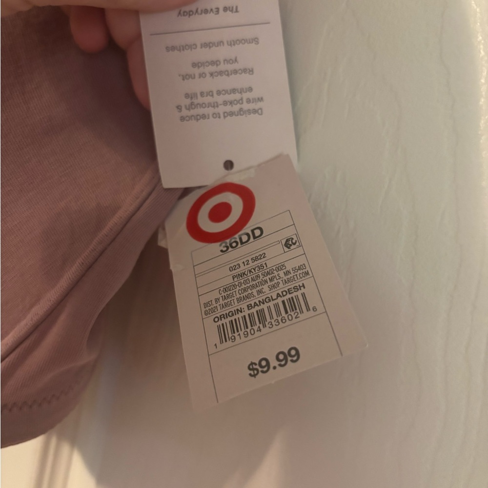 Target Auden Bra in Dusty Mauve Pink - Picture 3 of 3